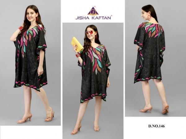 Jelite Kurti Kaftan 6 Printed Polyester Designer Kaftan Collection